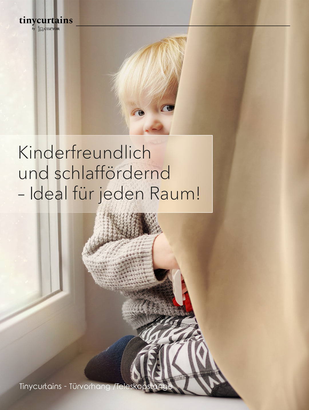 Premium Türvorhang mit silberner Teleskopstange, 1-Minuten-Montage ohne Bohren, Sicht,- Lärmschutz und Thermische Isolation, Perfekte Passform & Eleganz trifft auf Funktionalität