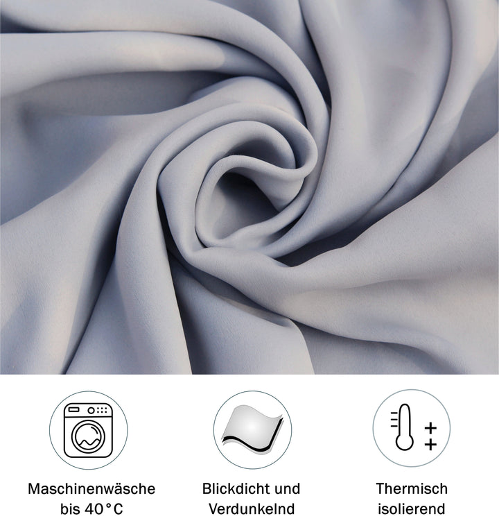 Premium Türvorhang mit silberner Teleskopstange, 1-Minuten-Montage ohne Bohren, Sicht,- Lärmschutz und Thermische Isolation, Perfekte Passform & Eleganz trifft auf Funktionalität